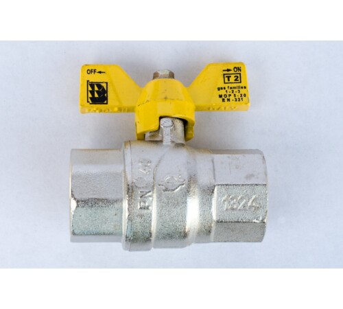 ROBINET BILA GAZ 1/2", FILET INTERIOR, FIV