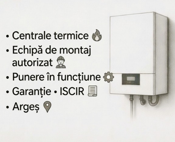 Montaj Centrale Termice Iscir Service autorizat